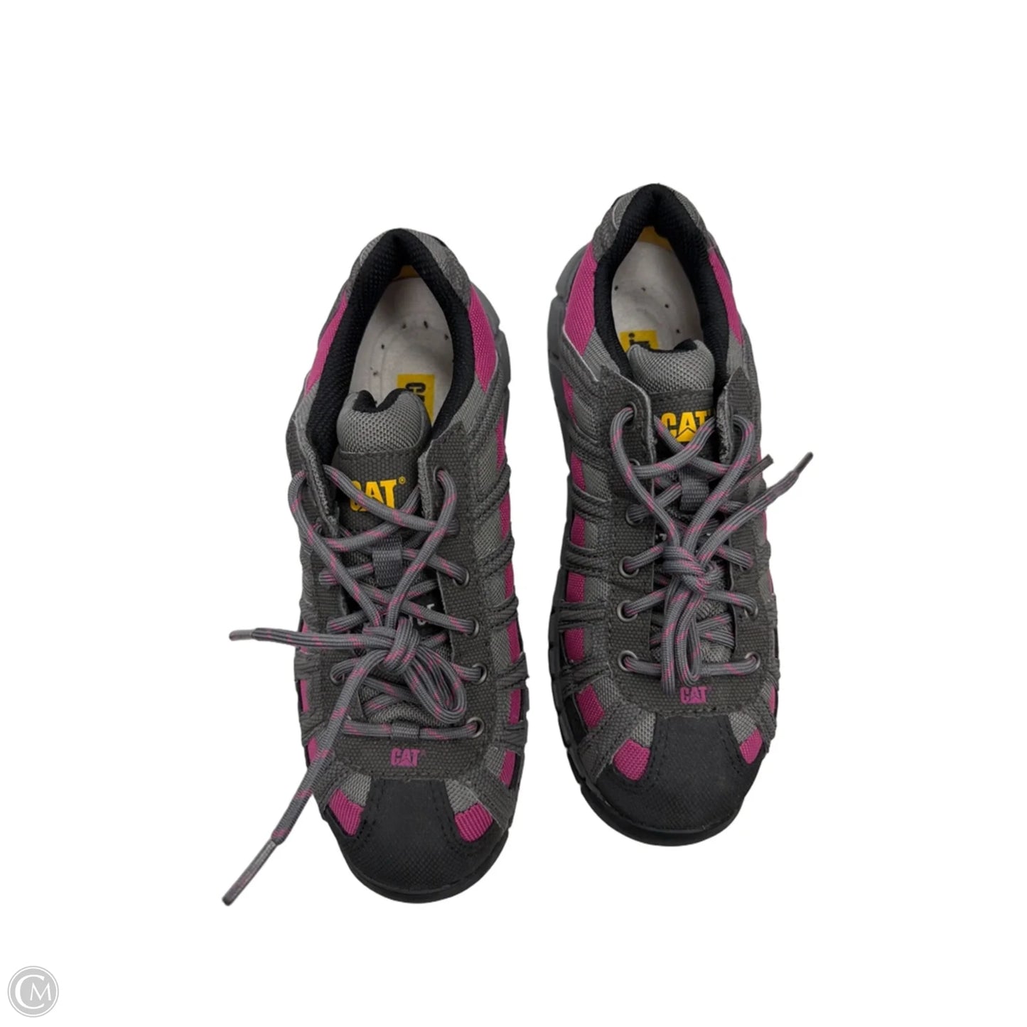 Shoes Athletic By Clothes Mentor In Grey & Purple, Size: 6.5