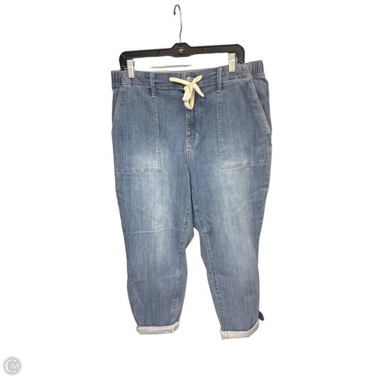 Jeans Wide Leg By Judy Blue In Blue Denim, Size: 16