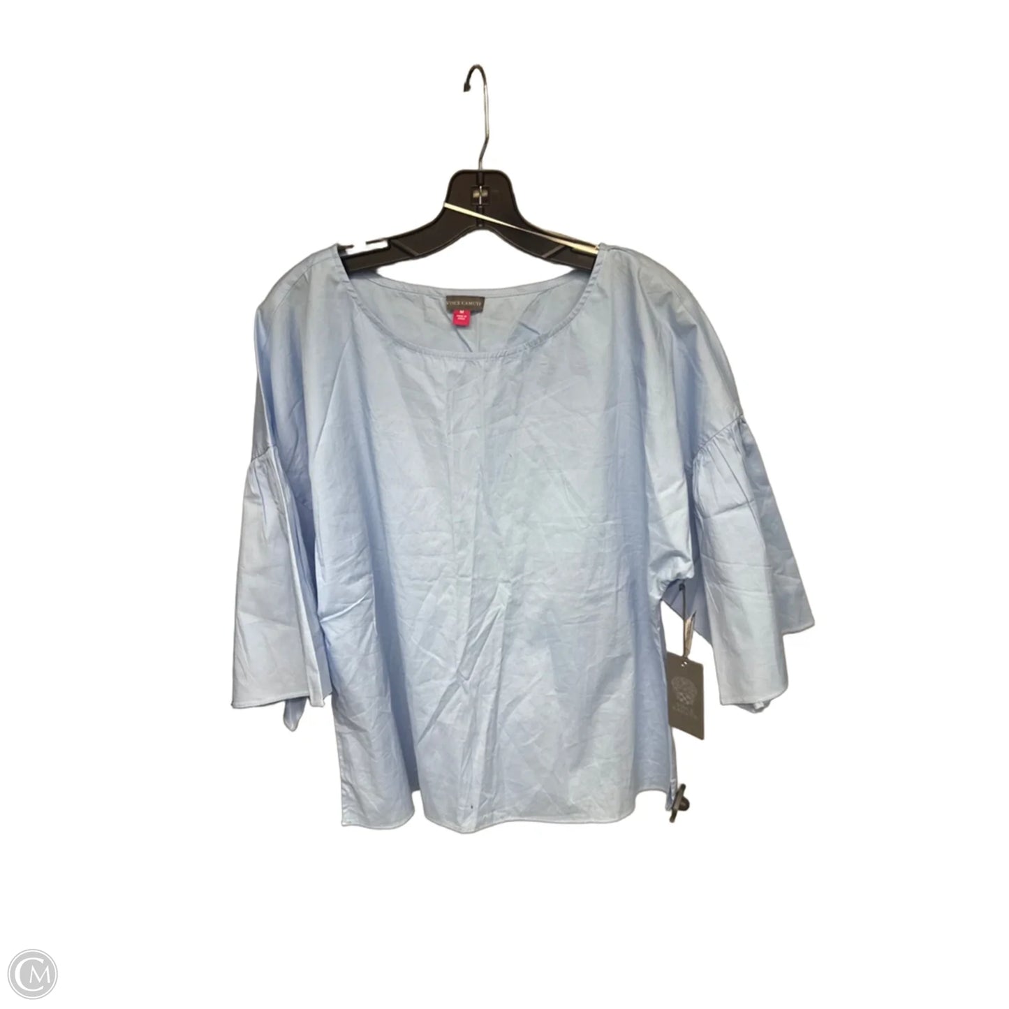 Top Short Sleeve By Vince Camuto In Blue, Size: M