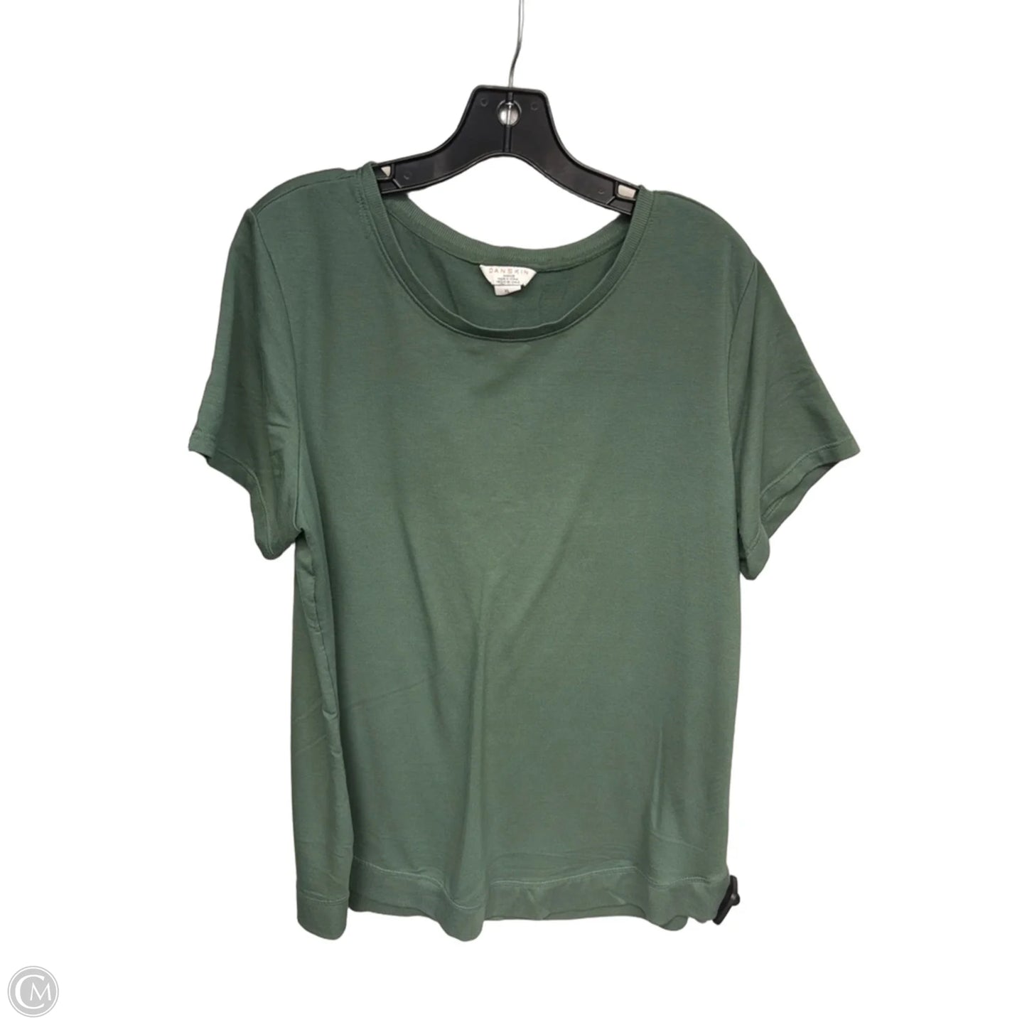 Top Short Sleeve By Danskin In Green, Size: Xl