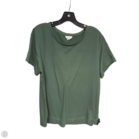 Top Short Sleeve By Danskin In Green, Size: Xl