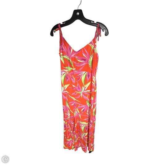 Jumpsuit By Old Navy In Orange & Pink, Size: Lp