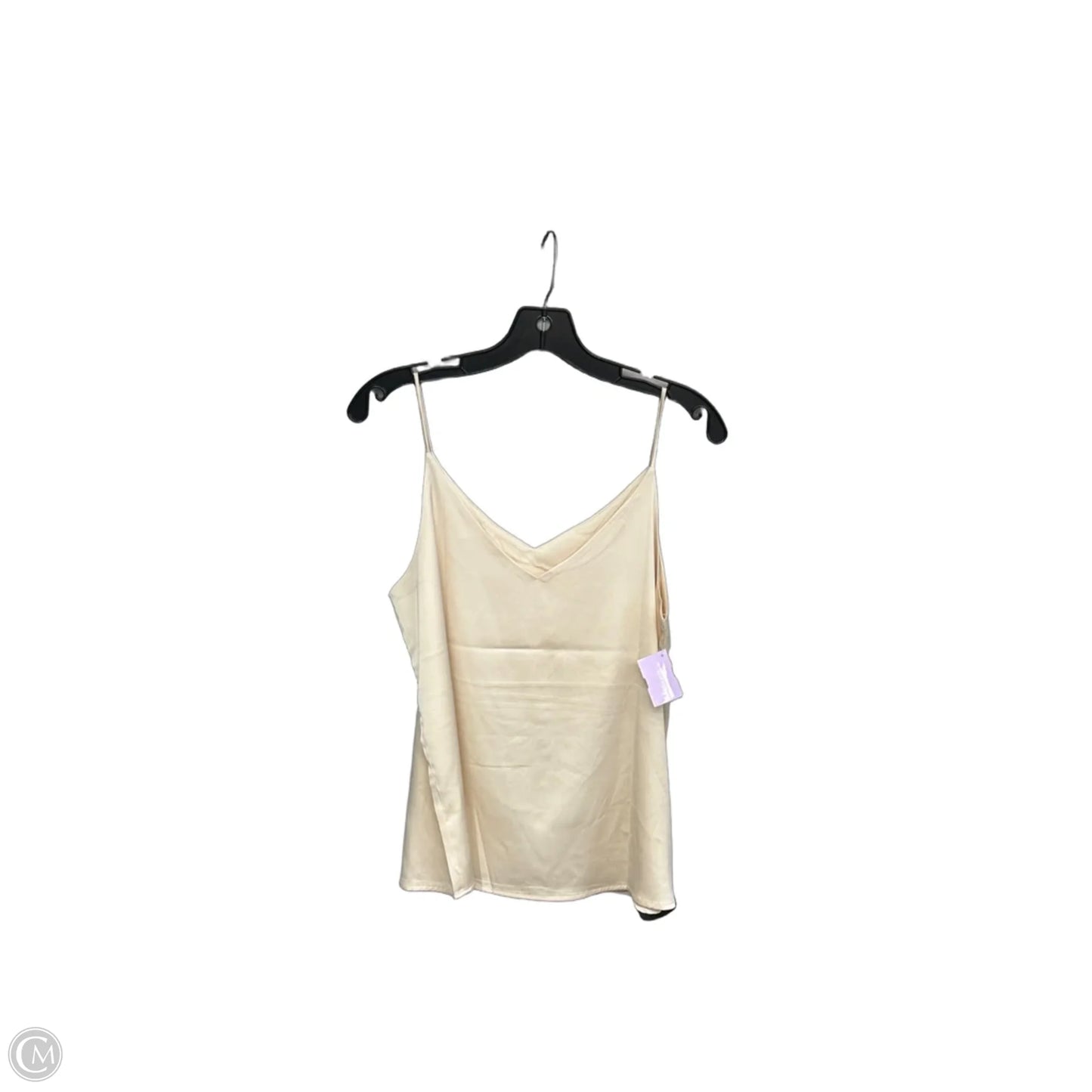 Top Cami By Clothes Mentor In Cream, Size: M