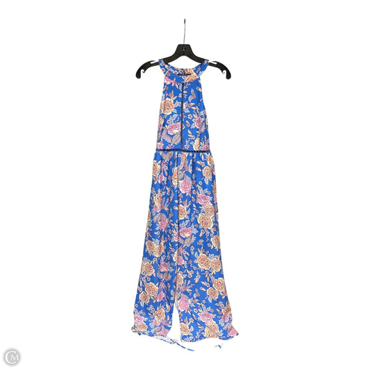 Dress Casual Maxi By Zesica In Blue & Pink, Size: M