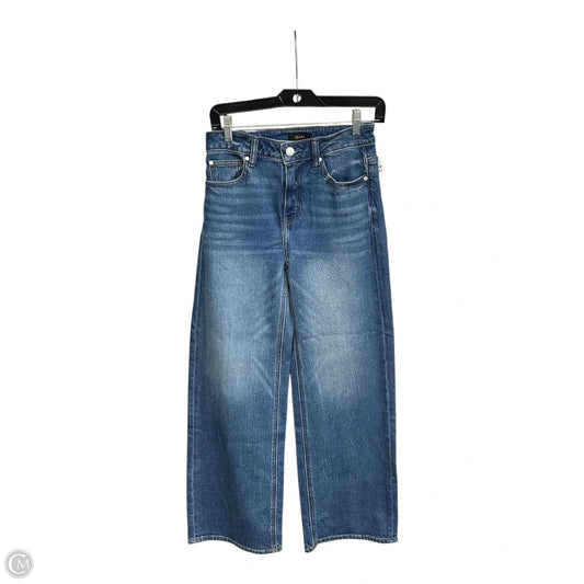 Jeans Wide Leg By Quince In Blue Denim, Size: 26