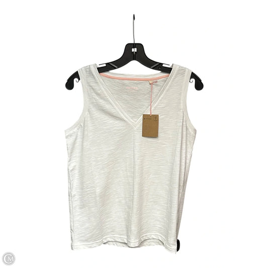 Top Sleeveless By Boden In White, Size: S