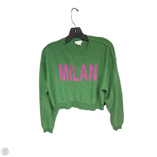 Sweater Cashmere By Pilcro In Green, Size: Xs