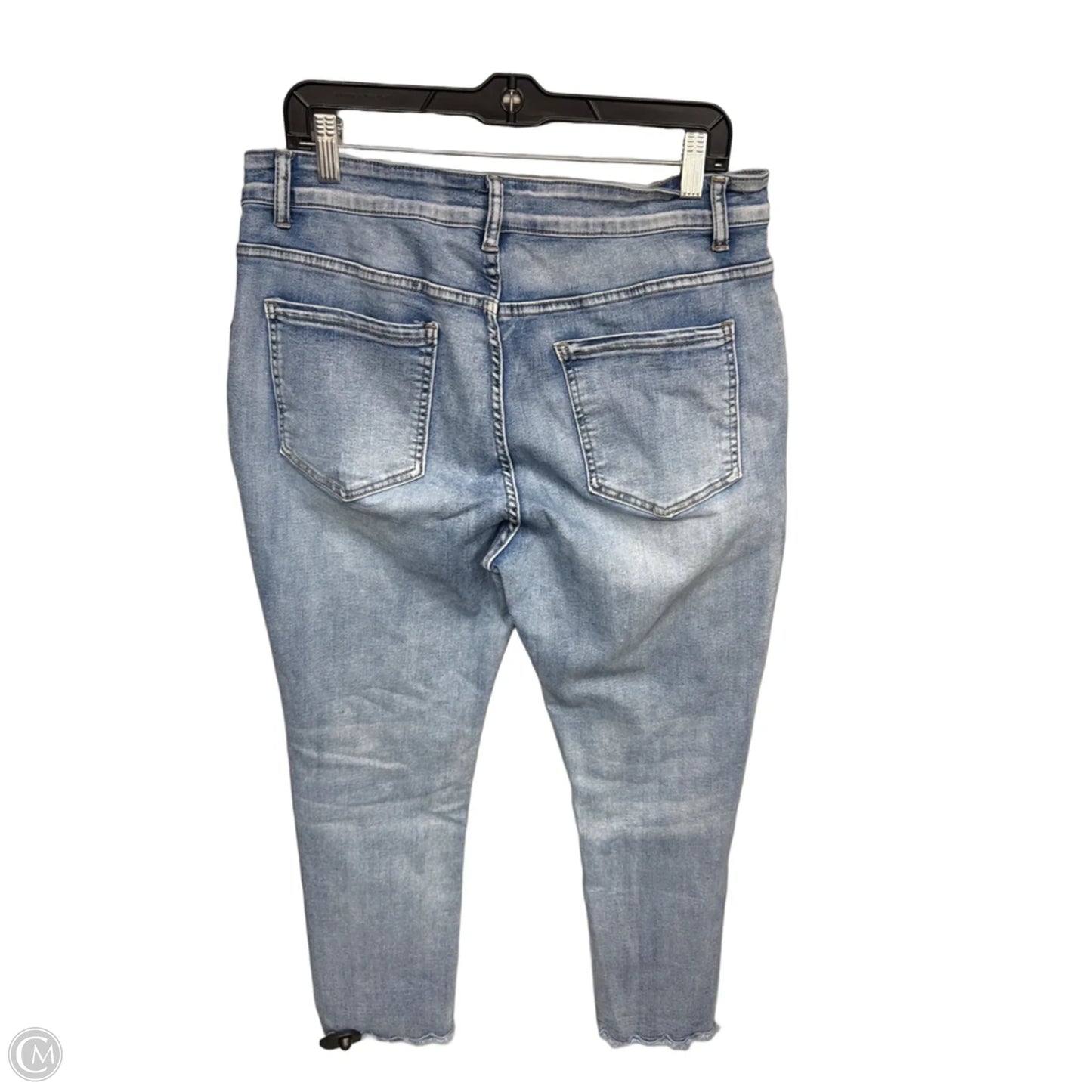 Jeans Straight By Coco And Carmen In Blue Denim, Size: Xl