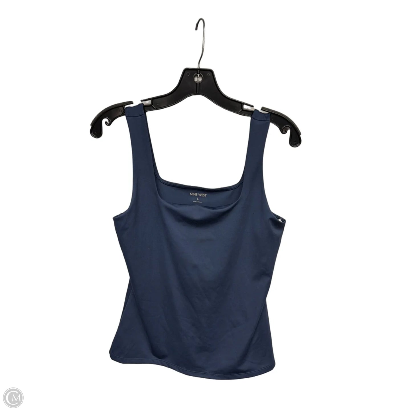 Tank Top By Nine West In Blue, Size: L