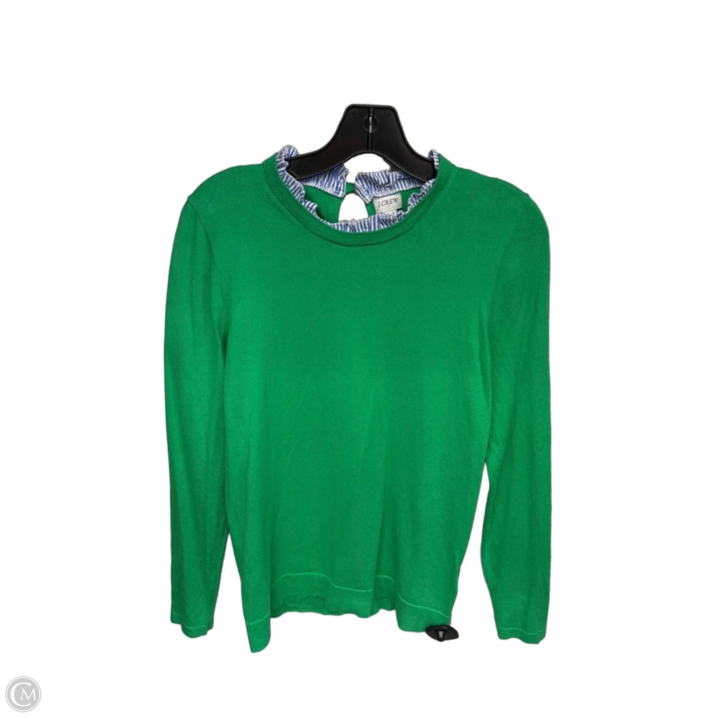 Sweater By J. Crew In Blue & Green, Size: S