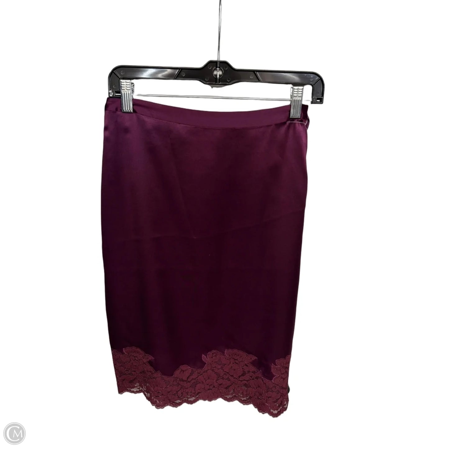 Skirt Maxi By Banana Republic In Purple, Size: 0