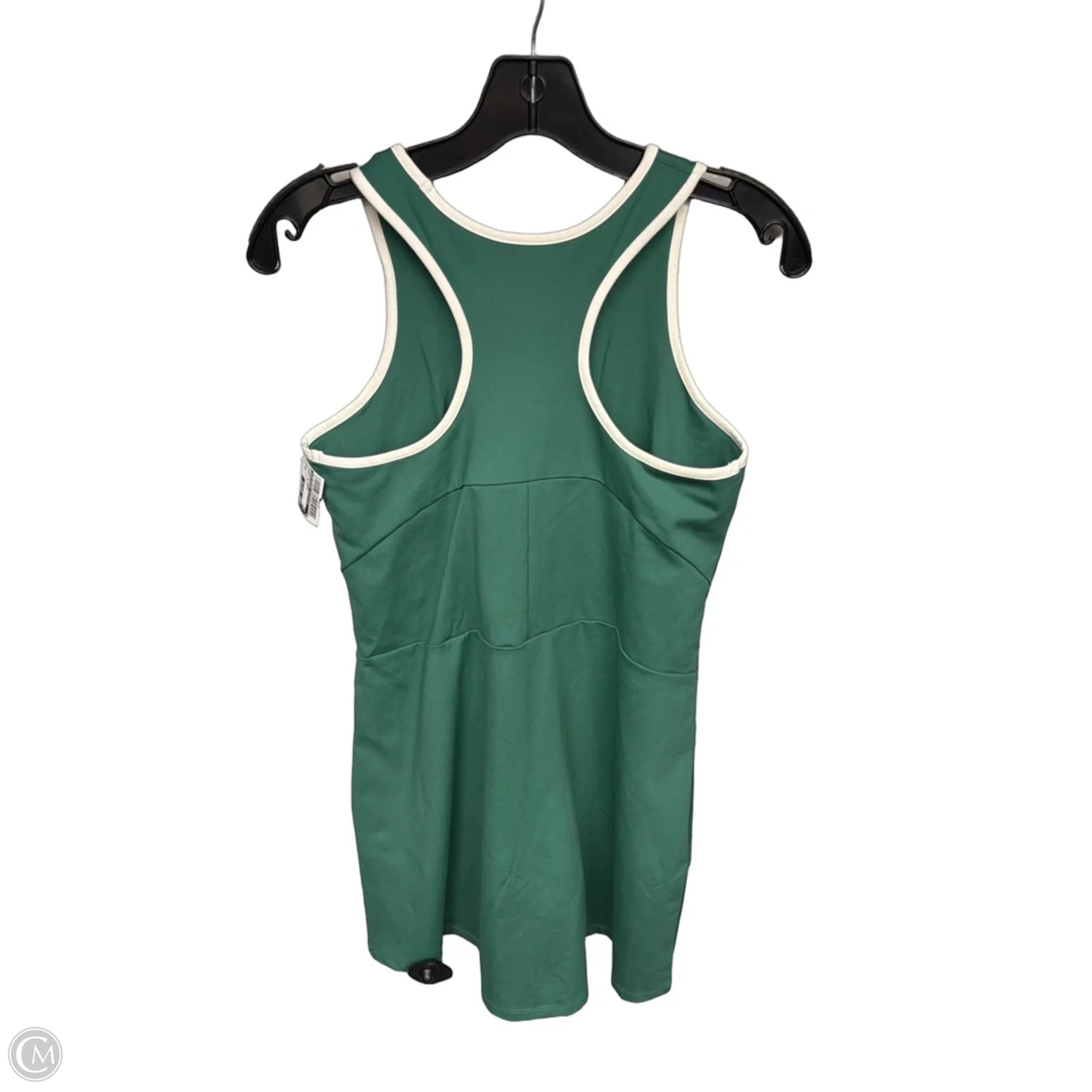 Athletic Dress By Girlfriend Collective In Green & White, Size: Xl