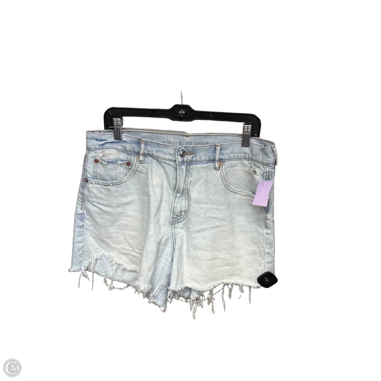 Shorts By American Eagle In Blue Denim, Size: 12