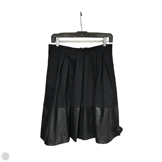 Skirt Midi By Banana Republic In Black, Size: 10