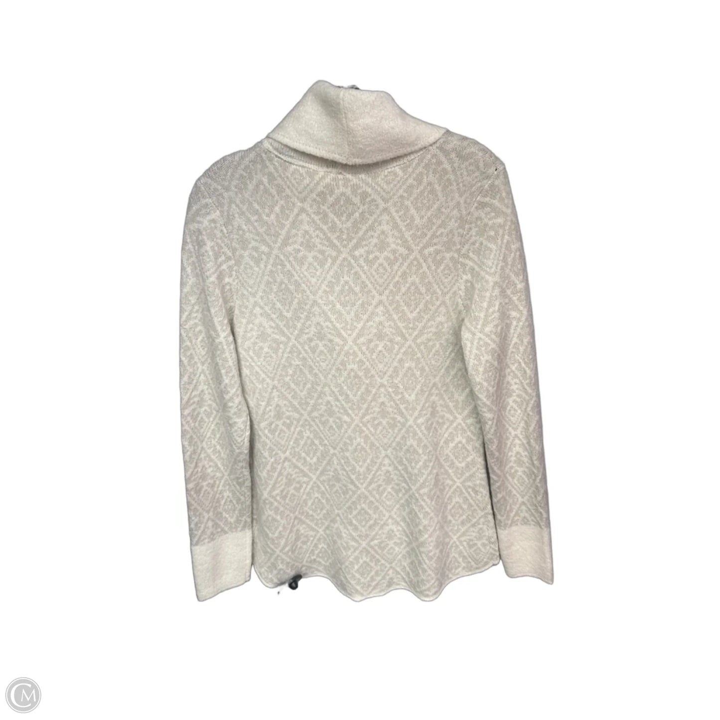 Sweater Cardigan By Royal Robbins In Cream, Size: M