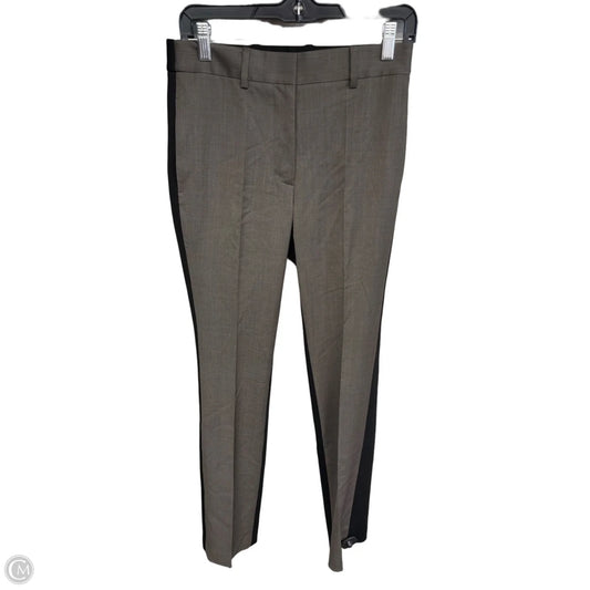 Pants Designer By Helmut Lang In Black & Grey, Size: 2