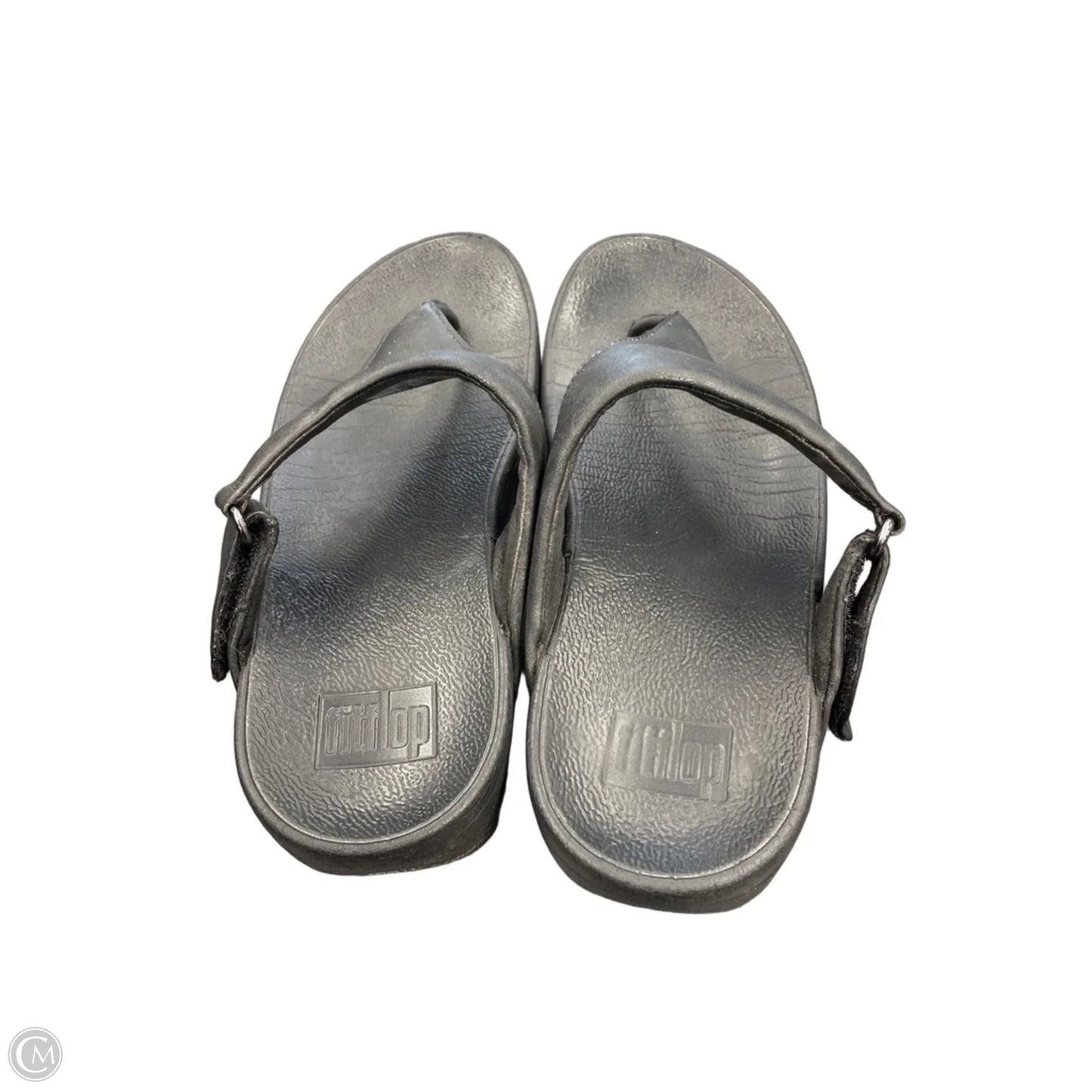 Sandals Flip Flops By Fitflop In Black, Size: 7
