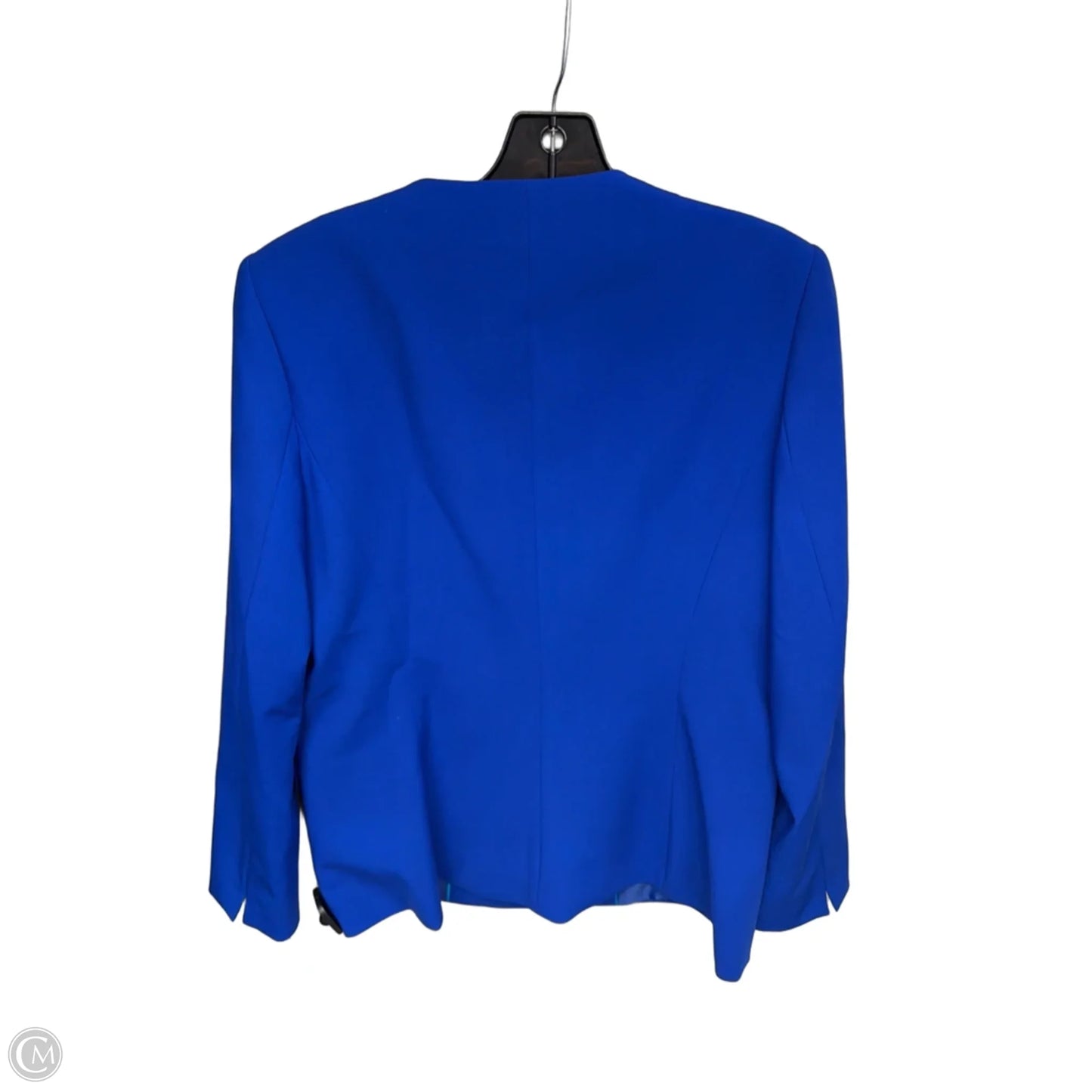 Blazer By Calvin Klein In Blue, Size: 12