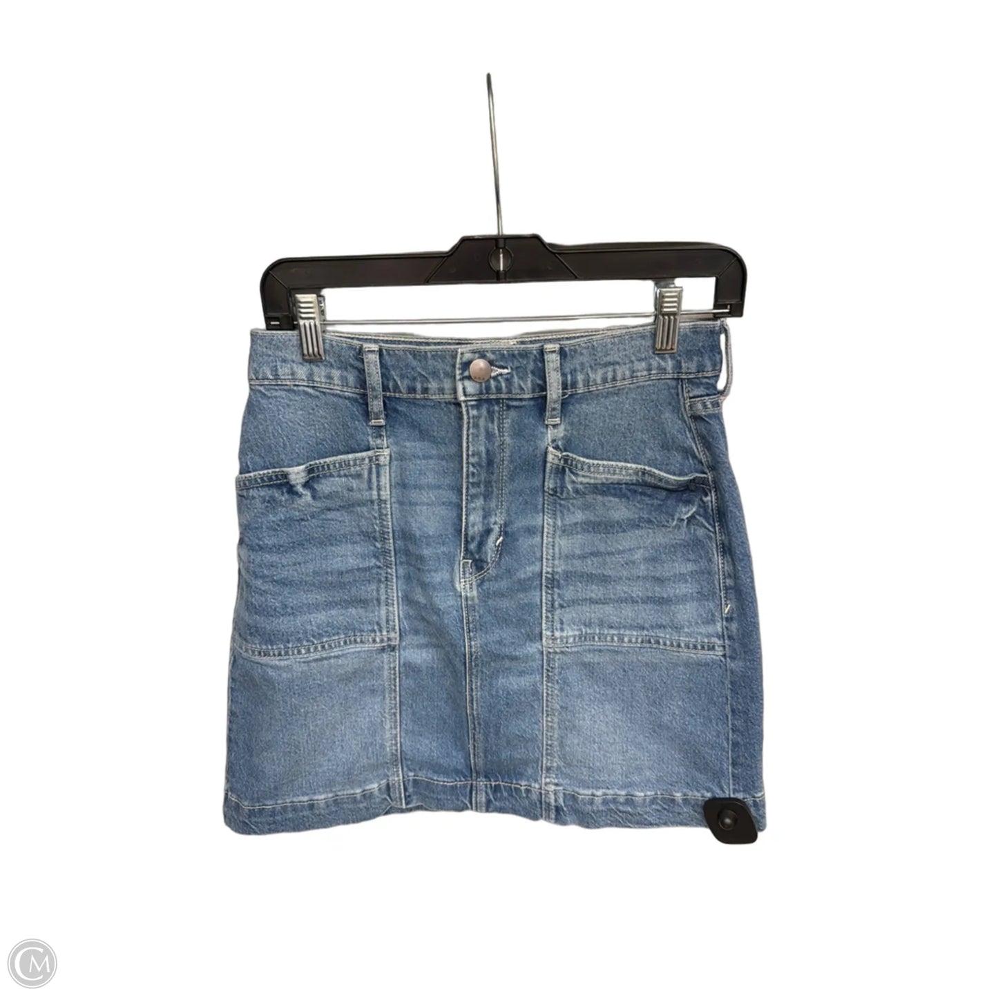 Skirt Midi By Ana In Blue Denim, Size: 2