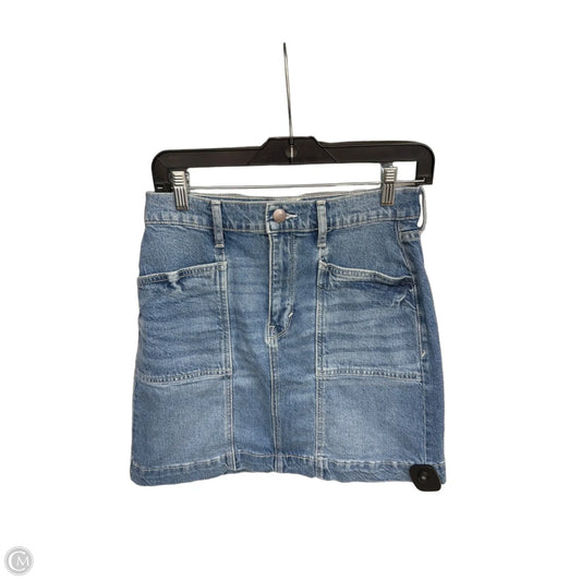 Skirt Midi By Ana In Blue Denim, Size: 2