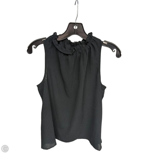 Top Sleeveless By Who What Wear In Black, Size: Xs