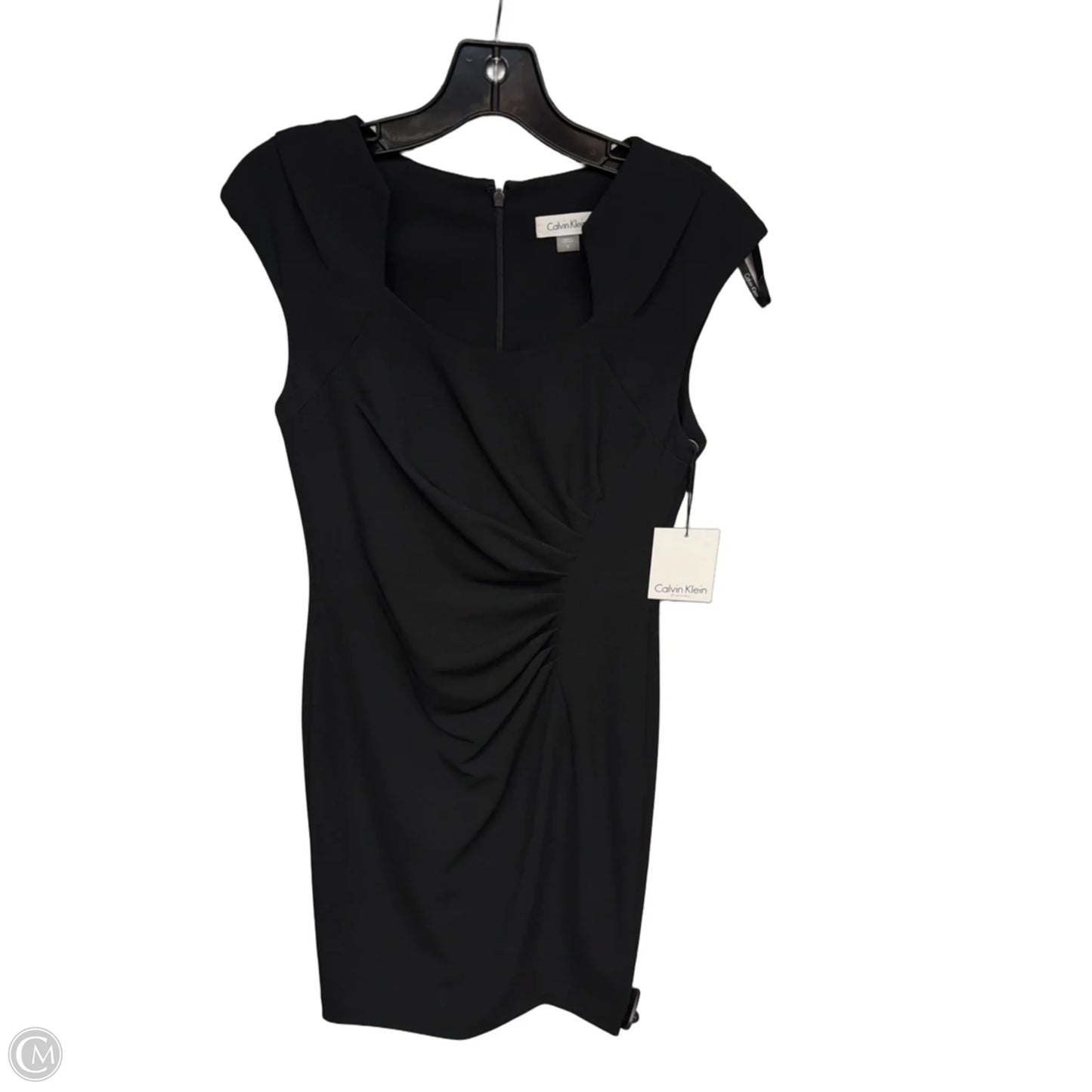 Dress Work By Calvin Klein In Black, Size: 4
