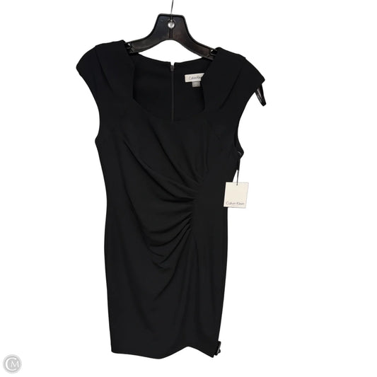 Dress Work By Calvin Klein In Black, Size: 4