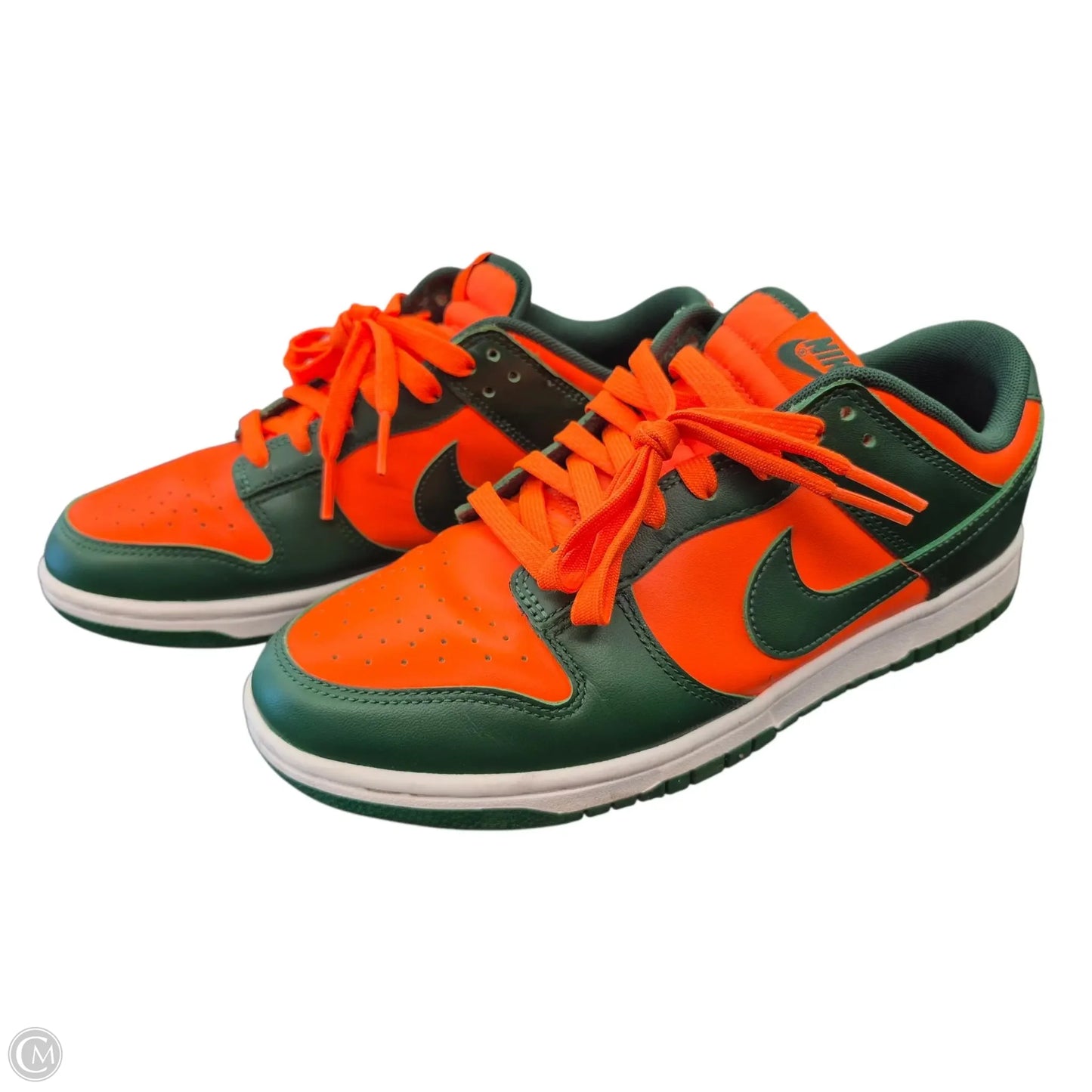 Shoes Athletic By Nike In Green & Orange, Size: 8
