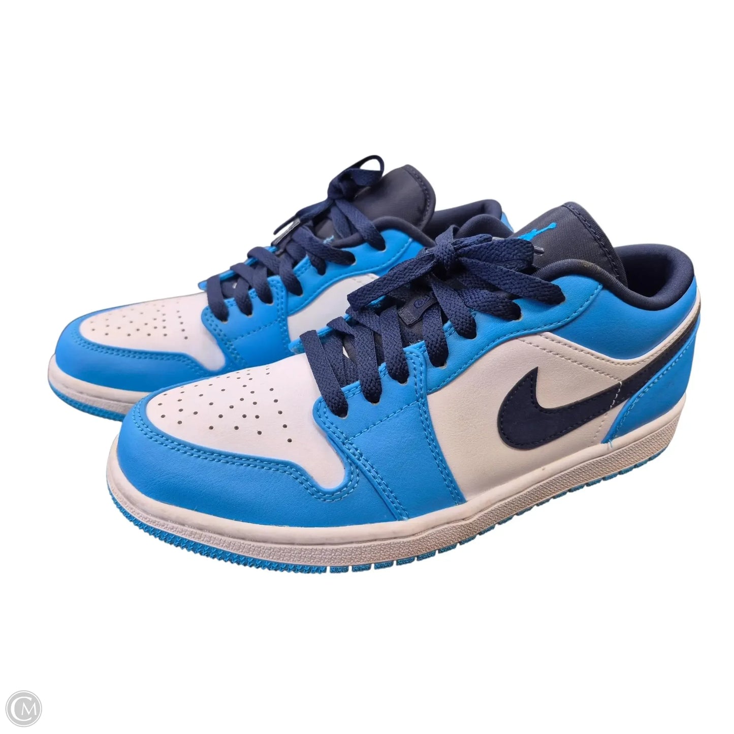 Shoes Athletic By Nike In Blue & White, Size: 8