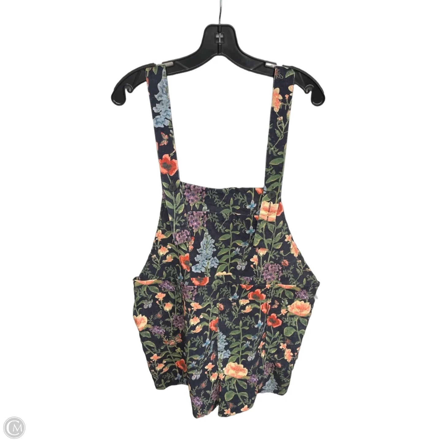 Romper By Cider In Floral Print, Size: 2x