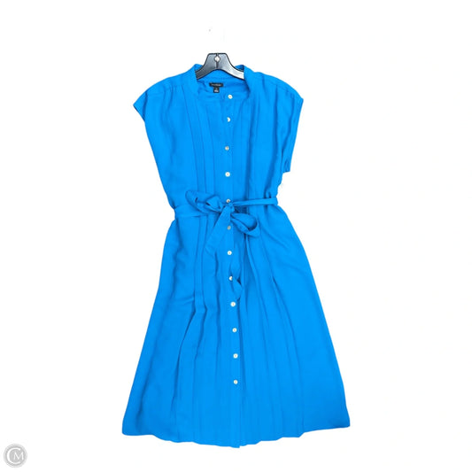 Dress Casual Maxi By Ann Taylor In Blue, Size: 12