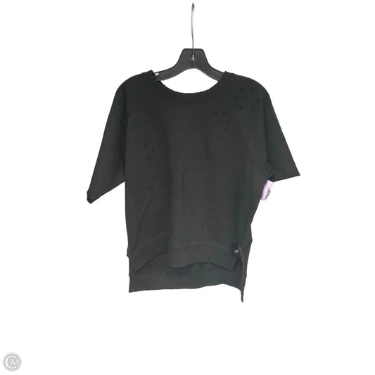 Top Short Sleeve By Pistola In Black, Size: S
