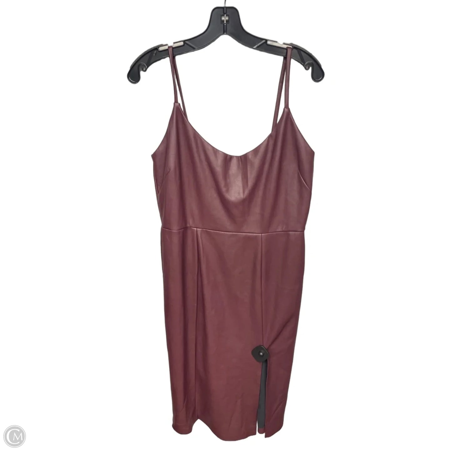 Dress Party Midi By Steve Madden In Maroon, Size: 12