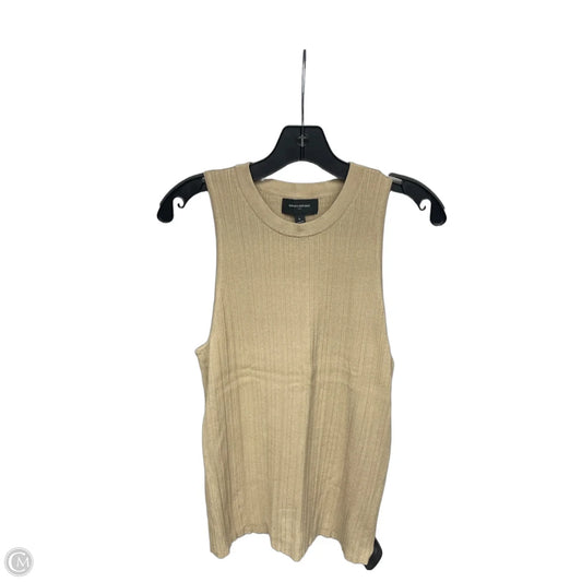 Top Sleeveless By Banana Republic In Beige, Size: L