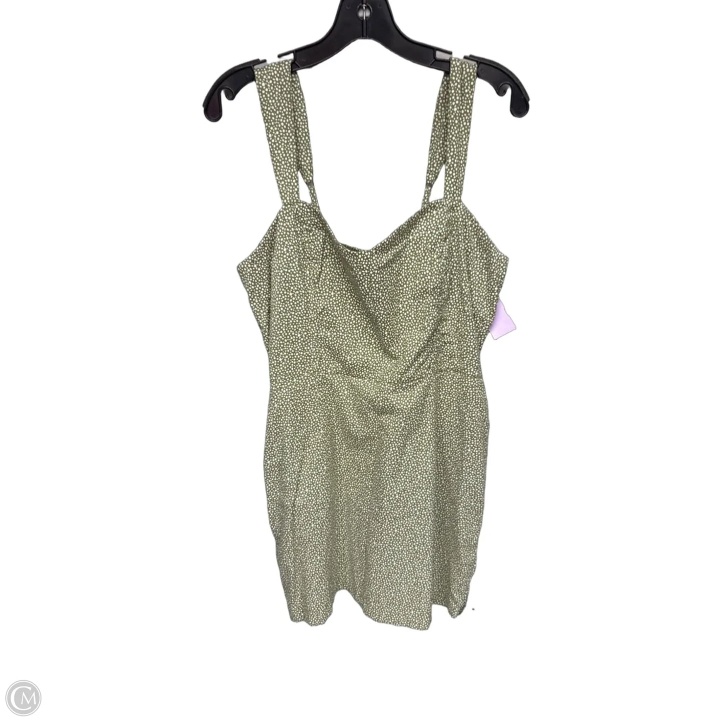 Dress Casual Midi By Abercrombie And Fitch In Green, Size: L