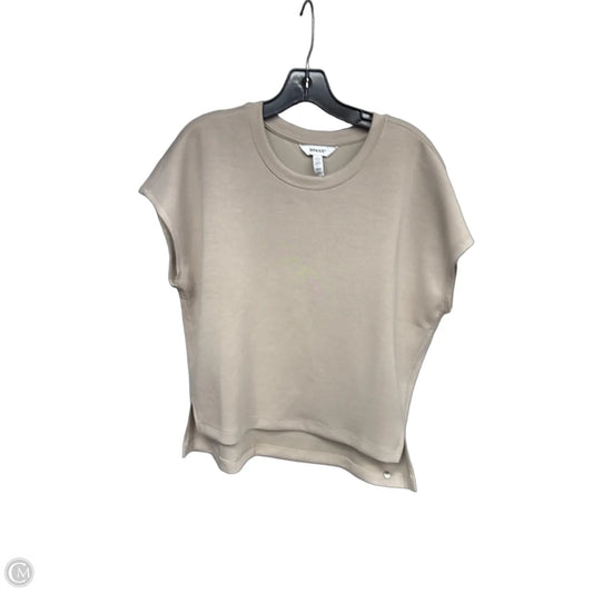 Top Short Sleeve By Spanx In Beige, Size: M