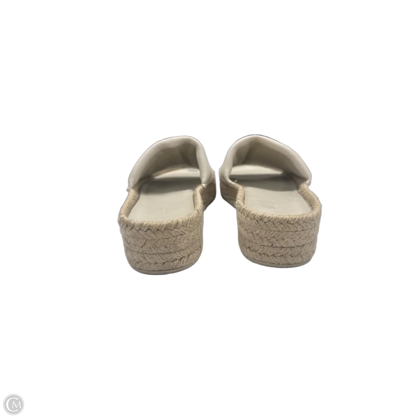 Sandals Heels Wedge By Vince In White, Size: 8