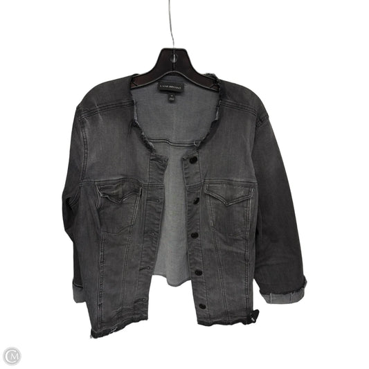 Jacket Shirt By Lane Bryant In Black, Size: 18