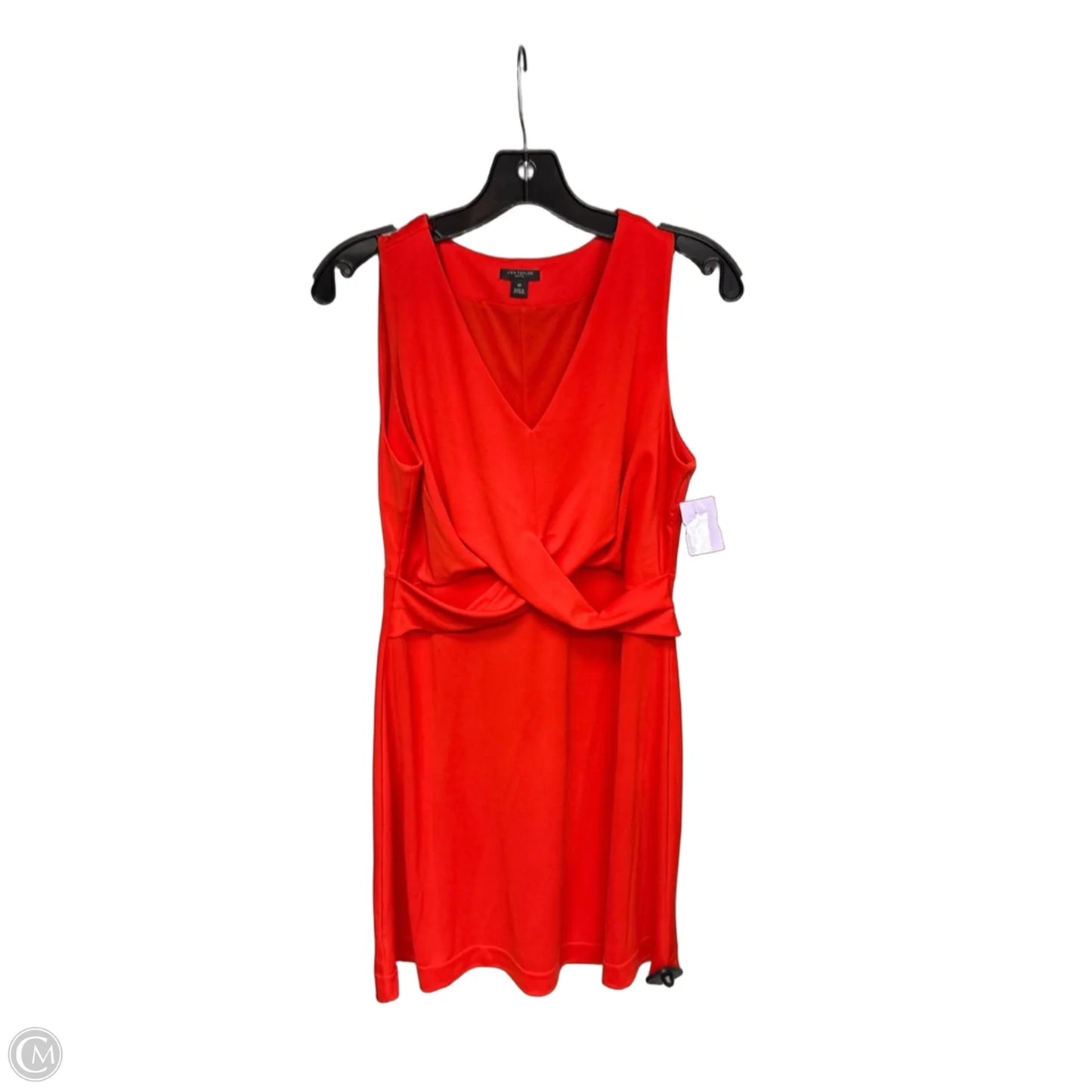 Dress Work By Ann Taylor In Red, Size: Mp