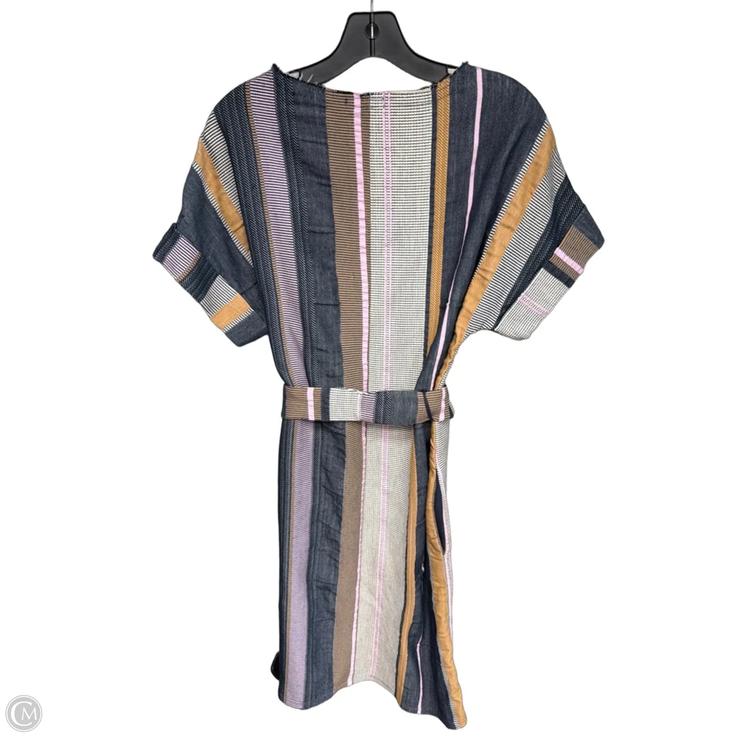 Dress Casual Midi By Anthropologie In Striped Pattern, Size: S