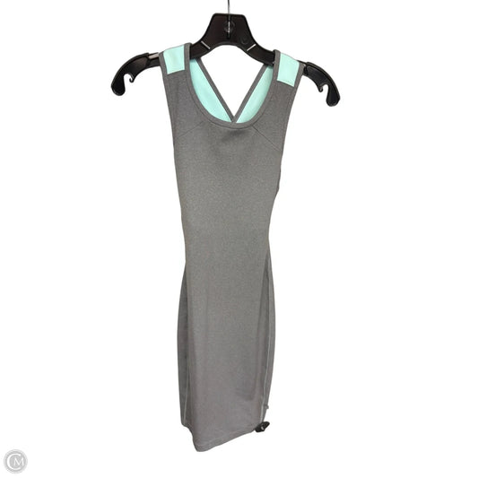 Athletic Dress By Lululemon In Blue & Grey, Size: S
