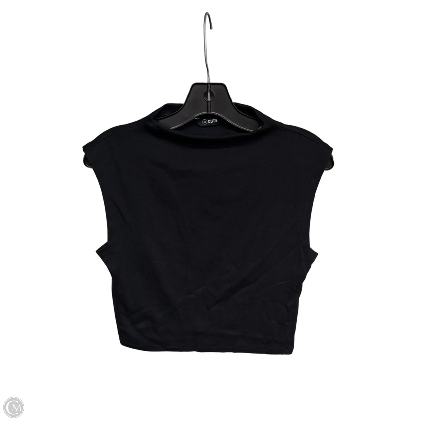 Top Sleeveless Basic By Cmc In Black, Size: L
