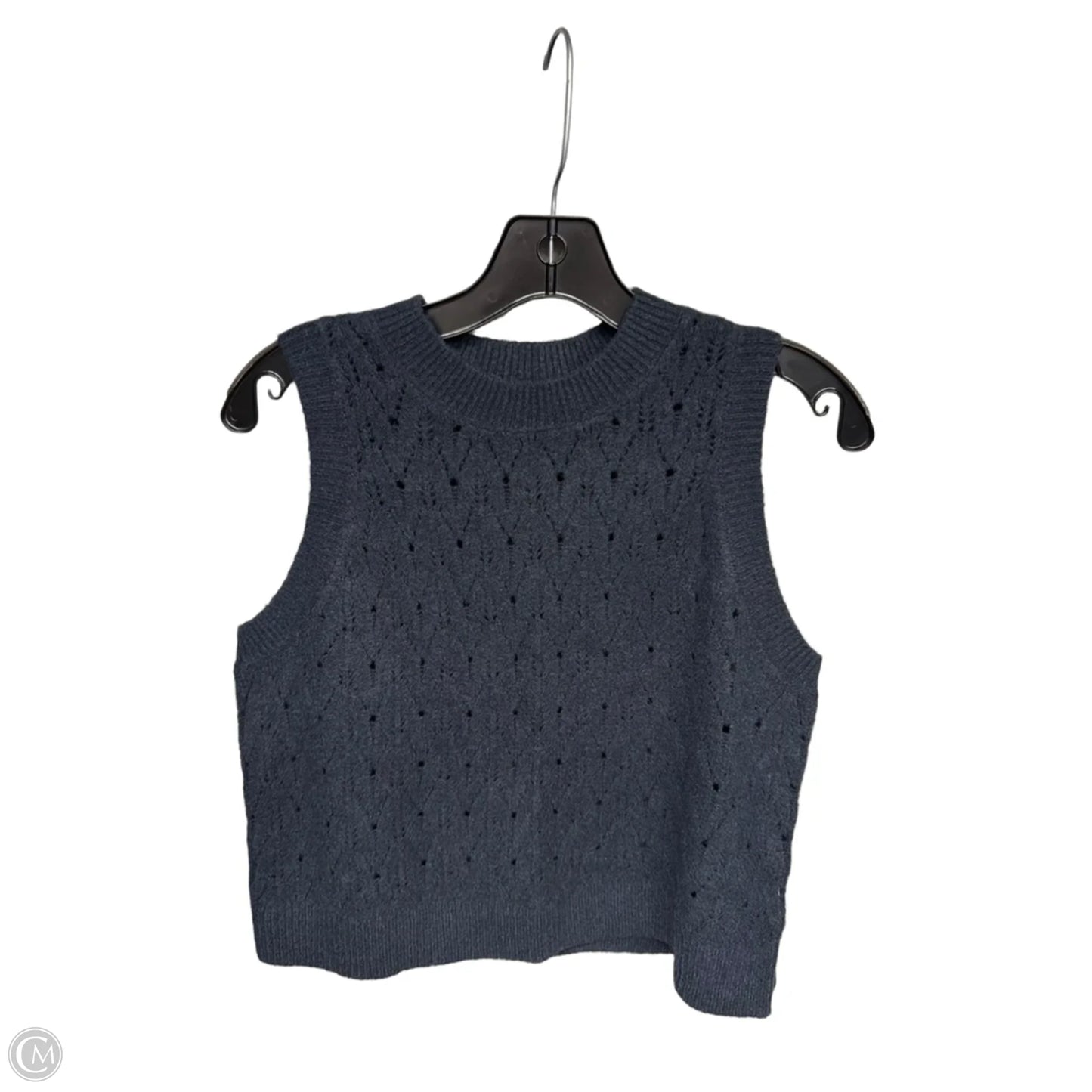 Top Sleeveless By Universal Thread In Navy, Size: M
