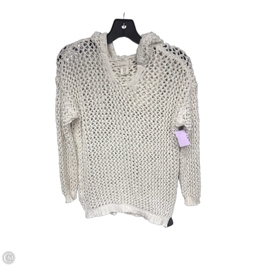 Sweater By Nicole Miller In White, Size: Xs