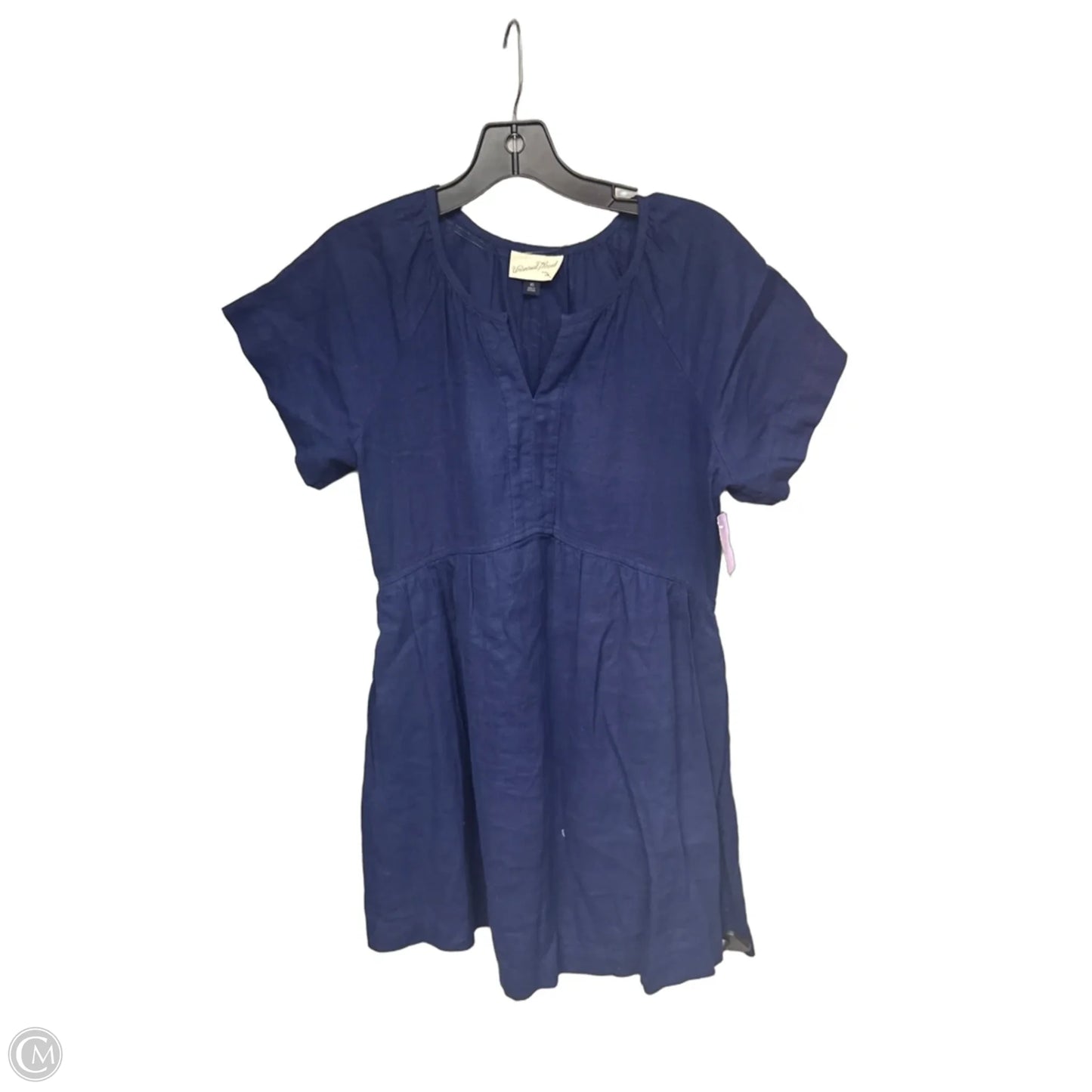 Dress Casual Midi By Universal Thread In Blue, Size: Xs