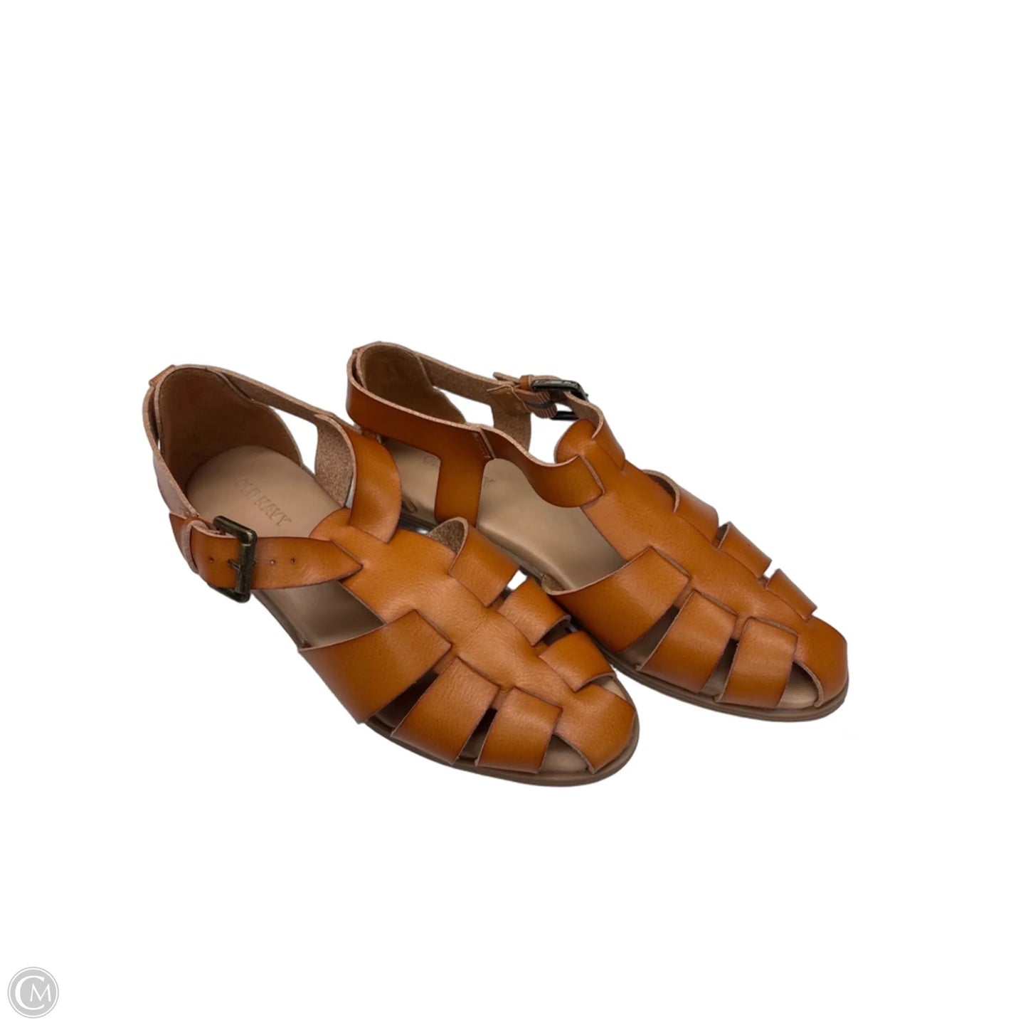 Sandals Flats By Old Navy In Brown, Size: 6.5