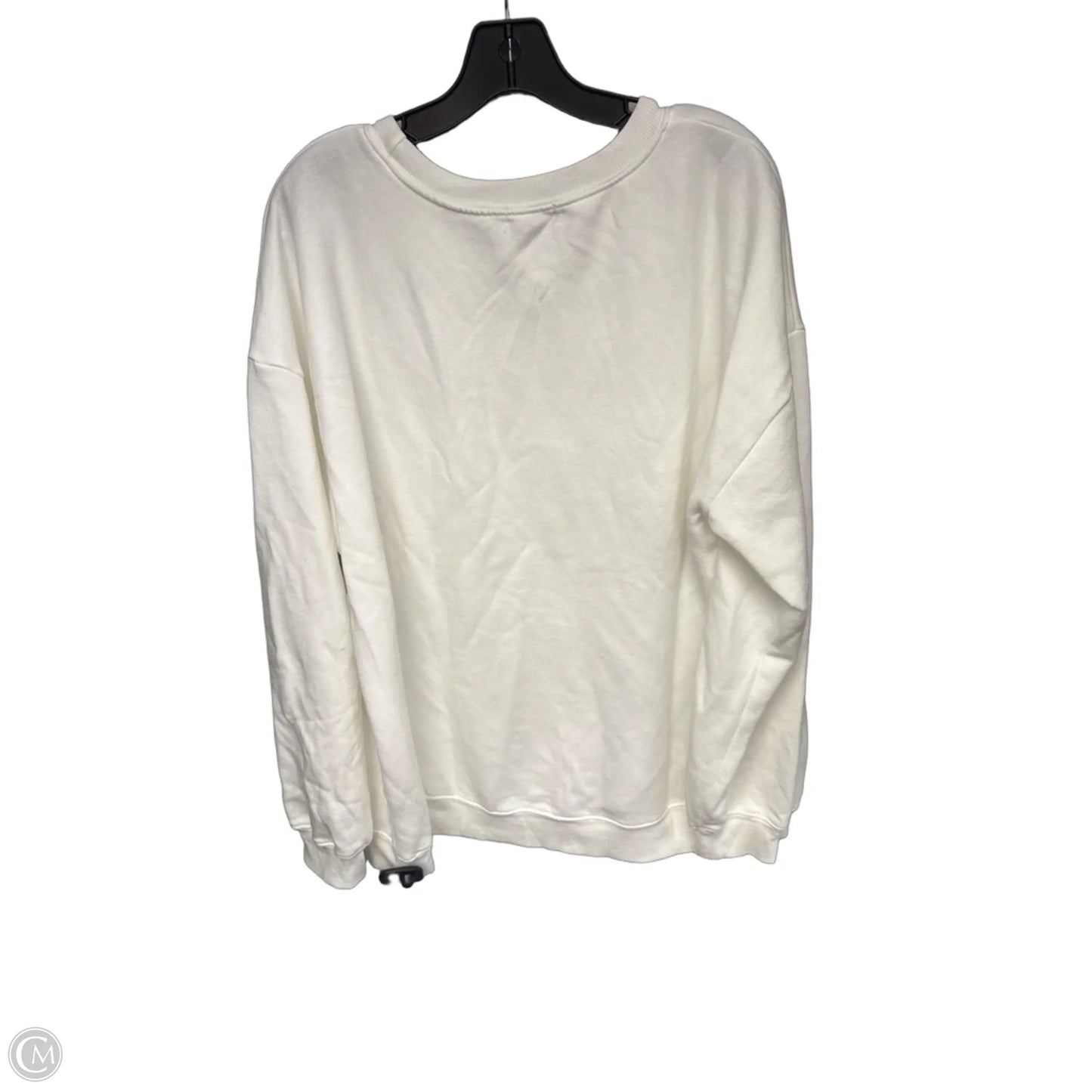Sweatshirt Crewneck By Originality In Blue & White, Size: Xl
