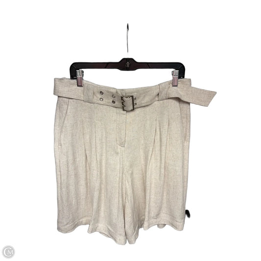 Shorts By Simply Vera In Beige, Size: 12