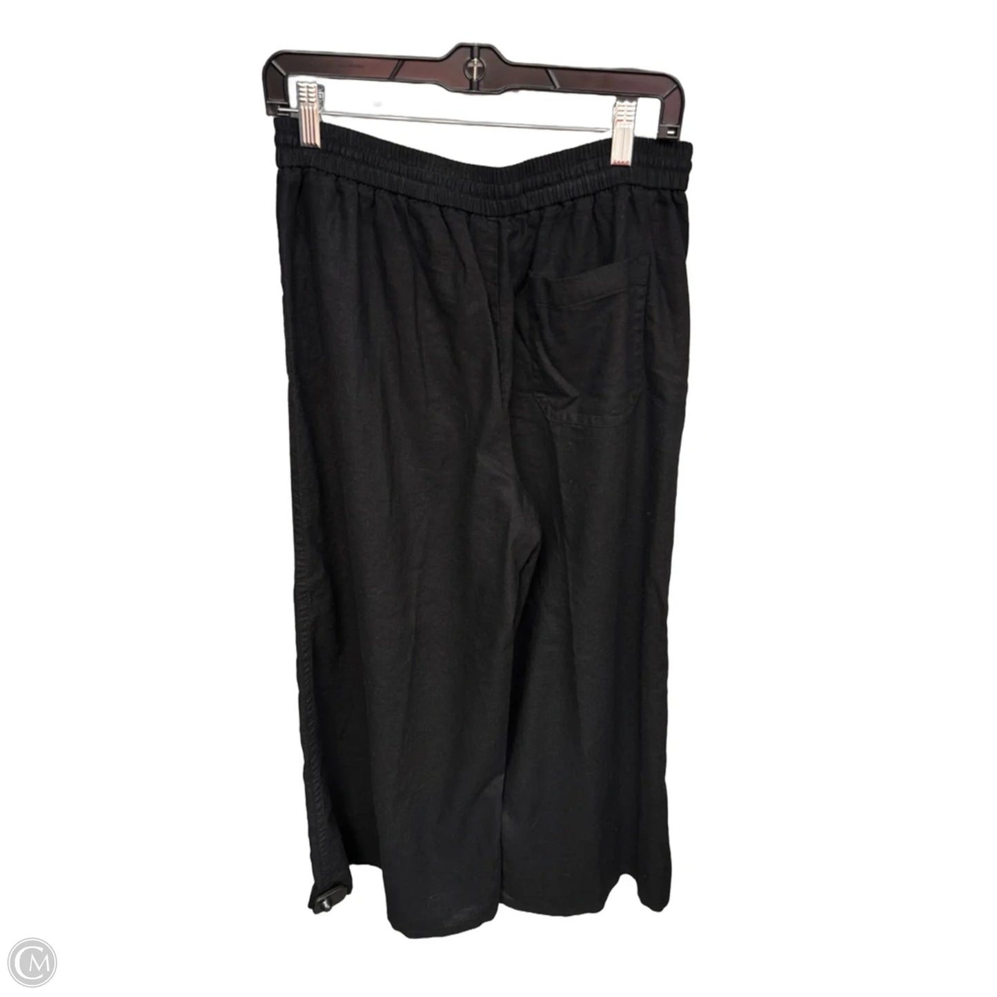 Pants Linen By Simply Vera In Black, Size: M