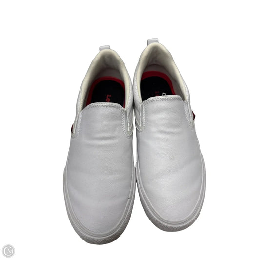 Shoes Flats By Levis In White, Size: 7